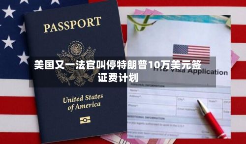 美国又一法官叫停特朗普10万美元签证费计划