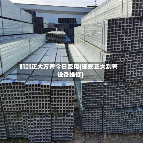 邯郸正大方管今日费用(邯郸正大制管设备维修)