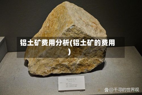 铝土矿费用分析(铝土矿的费用)-第2张图片