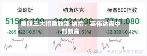 美股三大指数收涨 纳指、英伟达盘中创新高-第2张图片