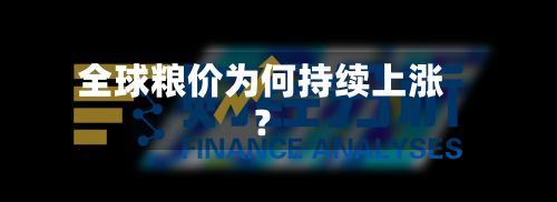 全球粮价为何持续上涨？