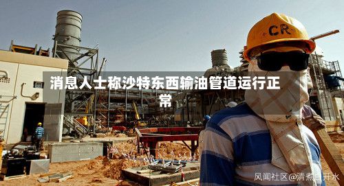 消息人士称沙特东西输油管道运行正常-第2张图片