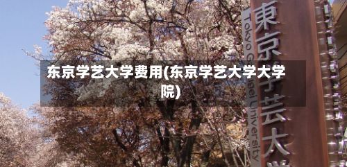 东京学艺大学费用(东京学艺大学大学院)-第2张图片