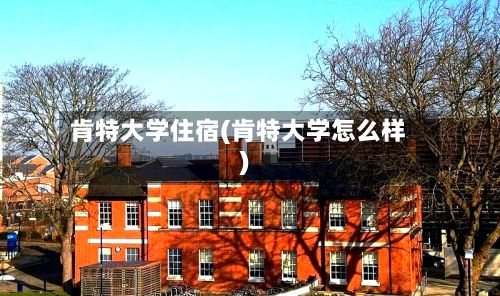 肯特大学住宿(肯特大学怎么样)-第3张图片