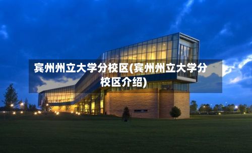 宾州州立大学分校区(宾州州立大学分校区介绍)