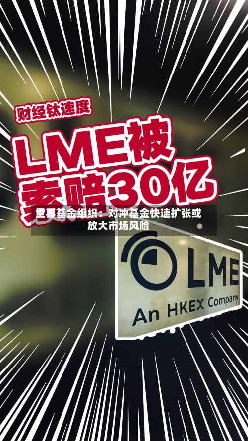 世界货币基金组织：对冲基金快速扩张或放大市场风险-第3张图片