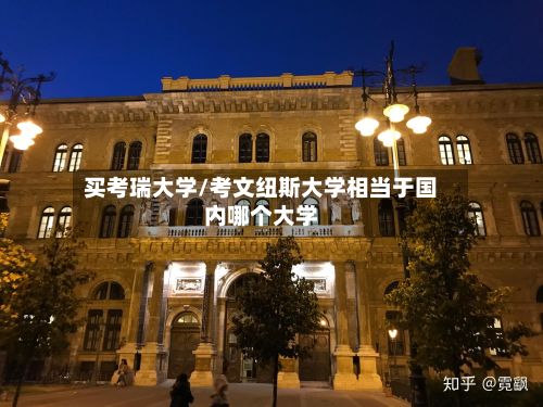 买考瑞大学/考文纽斯大学相当于国内哪个大学-第2张图片