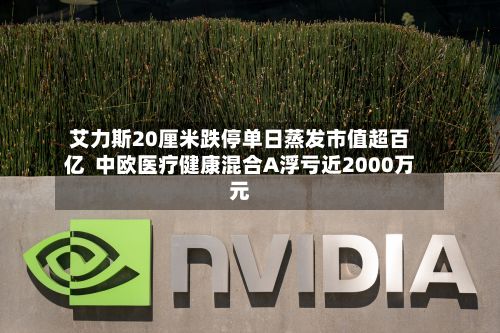 艾力斯20厘米跌停单日蒸发市值超百亿  中欧医疗健康混合A浮亏近2000万元-第3张图片
