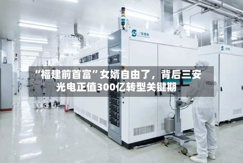 “福建前首富”女婿自由了，背后三安光电正值300亿转型关键期-第2张图片