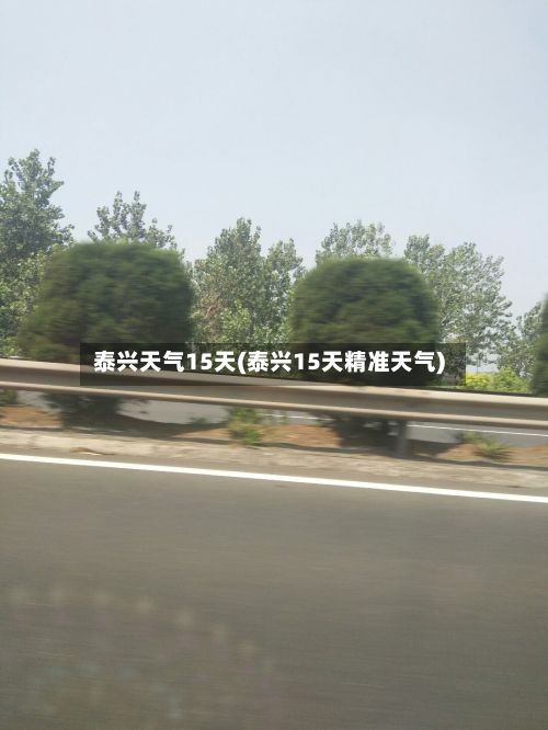 泰兴天气15天(泰兴15天精准天气)-第1张图片