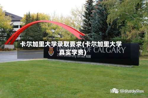 卡尔加里大学录取要求(卡尔加里大学真实学费)