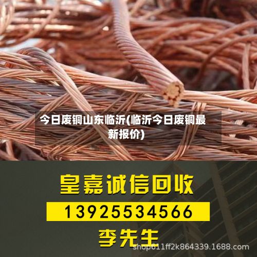 今日废铜山东临沂(临沂今日废铜最新报价)-第2张图片