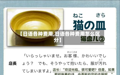 【日语各种费用,日语各种费用怎么区分】-第2张图片