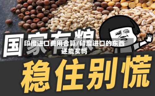 印度进口费用合算/印度进口的东西还能买吗-第2张图片