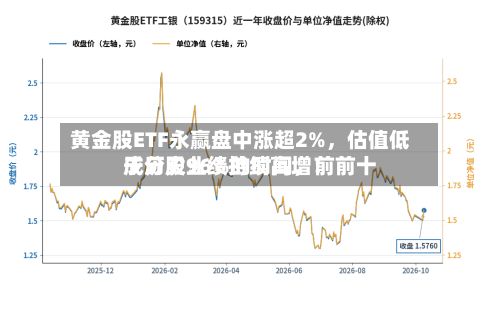 黄金股ETF永赢盘中涨超2%，估值低于历史96%的时间，前前十成分股业绩持续高增！-第2张图片