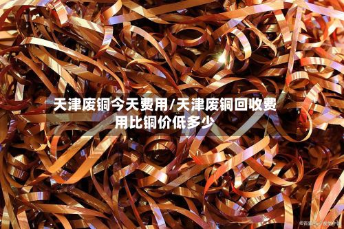 天津废铜今天费用/天津废铜回收费用比铜价低多少