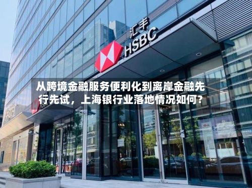 从跨境金融服务便利化到离岸金融先行先试，上海银行业落地情况如何？-第2张图片
