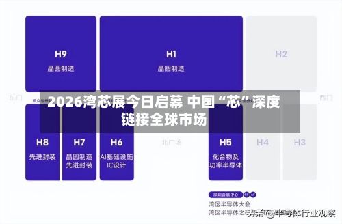 2026湾芯展今日启幕 中国“芯”深度链接全球市场-第2张图片