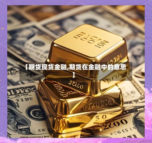 【期货现货金融,期货在金融中的意思】-第2张图片