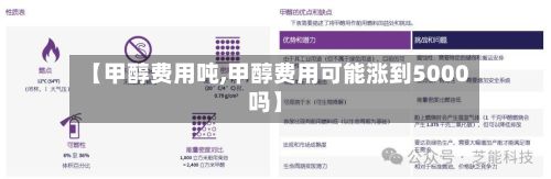 【甲醇费用吨,甲醇费用可能涨到5000吗】-第3张图片