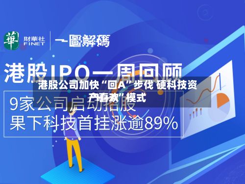 港股公司加快“回A	”步伐 硬科技资产喜欢“H+A”模式-第2张图片