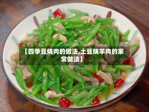 【四季豆烧肉的做法,土豆烧羊肉的家常做法】-第2张图片
