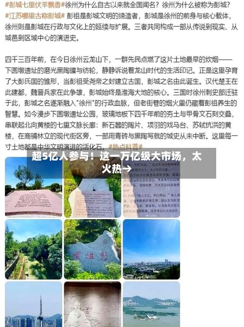 超5亿人参与！这一万亿级大市场	，太火热→-第3张图片