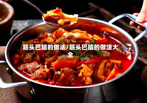 筋头巴脑的做法/筋头巴脑的做法大全