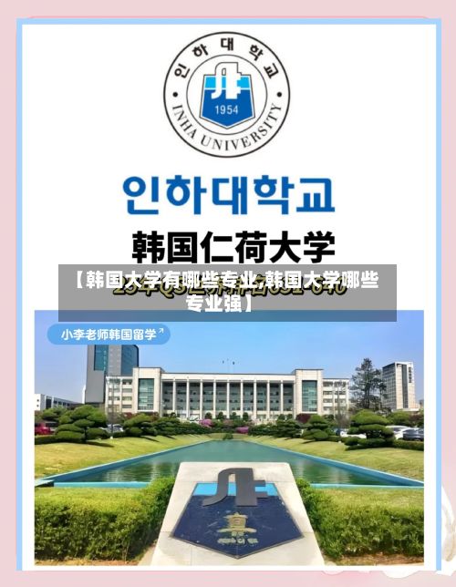 【韩国大学有哪些专业,韩国大学哪些专业强】-第3张图片