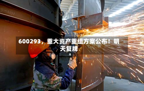 600293，重大资产重组方案公布！明天复牌-第3张图片