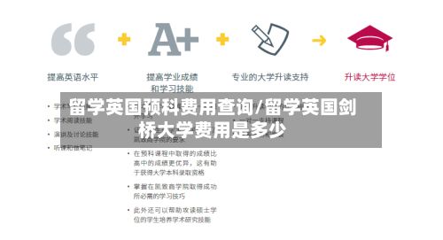 留学英国预科费用查询/留学英国剑桥大学费用是多少