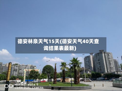 德安林泉天气15天(德安天气40天查询结果表最新)-第2张图片