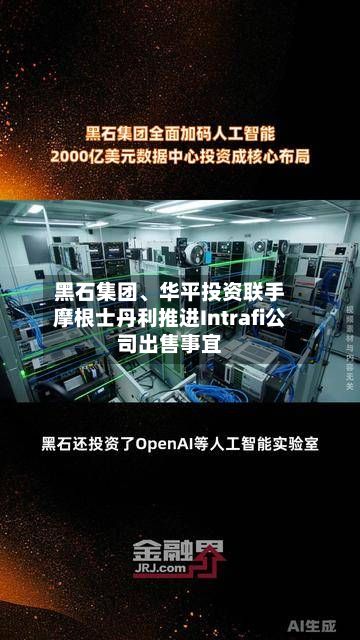黑石集团、华平投资联手摩根士丹利推进Intrafi公司出售事宜-第3张图片