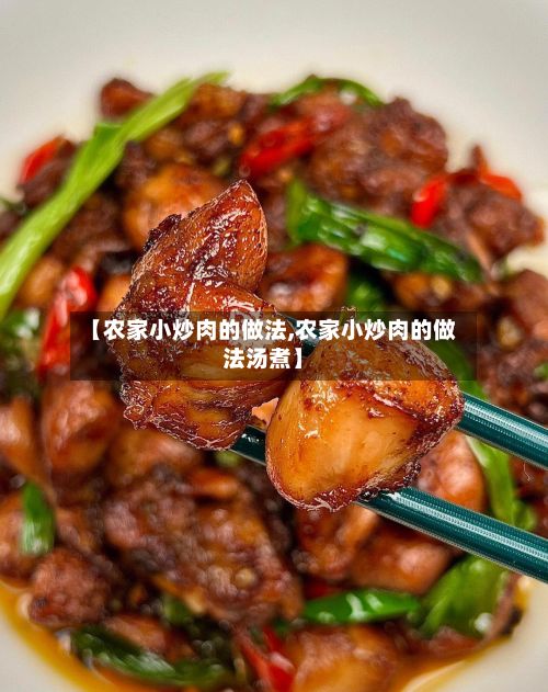 【农家小炒肉的做法,农家小炒肉的做法汤煮】