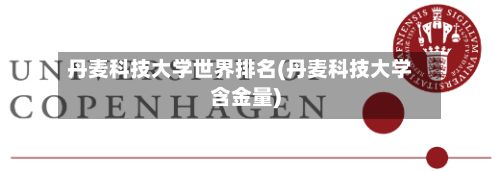 丹麦科技大学世界排名(丹麦科技大学含金量)-第2张图片