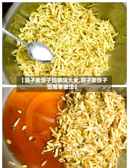 【茄子素饺子馅做法大全,茄子素饺子馅简单做法】