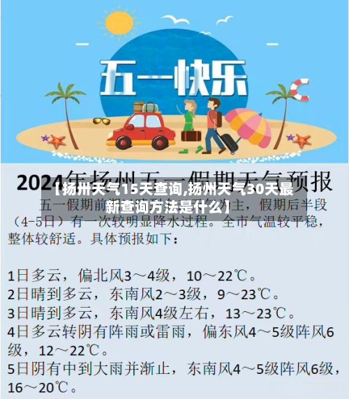 【扬卅天气15天查询,扬州天气30天最新查询方法是什么】