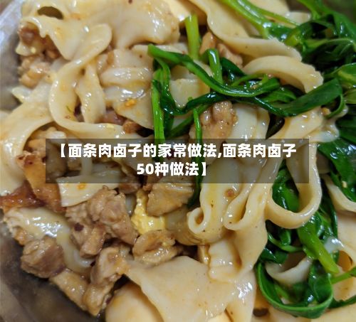 【面条肉卤子的家常做法,面条肉卤子50种做法】