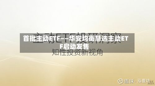 首批主动ETF——华安均衡慧选主动ETF启动发售-第2张图片