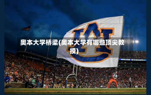 奥本大学桥梁(奥本大学有哪些顶尖教授)