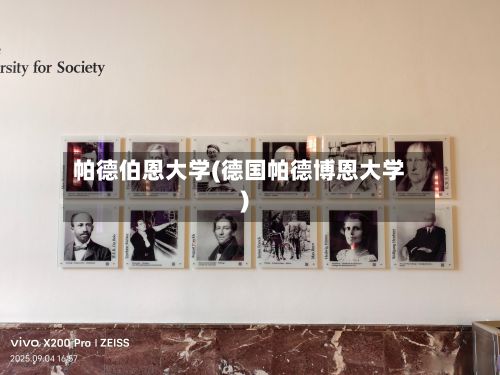 帕德伯恩大学(德国帕德博恩大学)-第2张图片