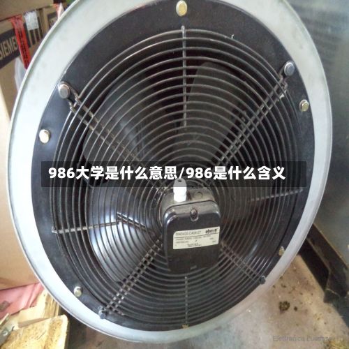 986大学是什么意思/986是什么含义-第2张图片