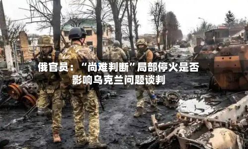俄官员：“尚难判断”局部停火是否影响乌克兰问题谈判-第2张图片