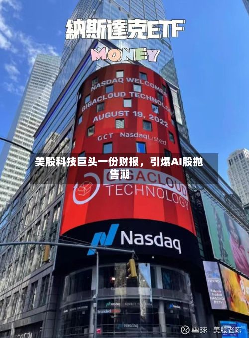 美股科技巨头一份财报，引爆AI股抛售潮-第2张图片