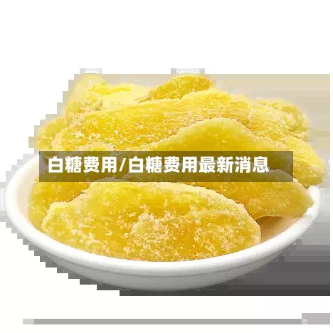 白糖费用/白糖费用最新消息-第2张图片