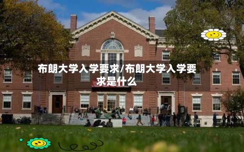 布朗大学入学要求/布朗大学入学要求是什么-第2张图片