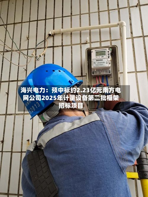 海兴电力：预中标约2.23亿元南方电网公司2025年计量设备第二批框架招标项目