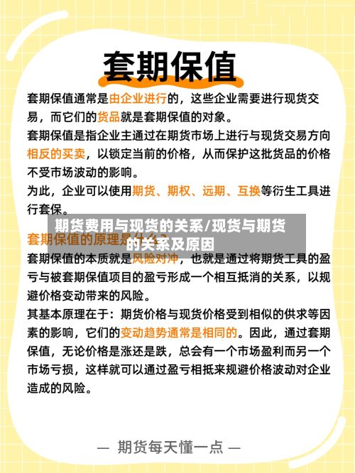 期货费用与现货的关系/现货与期货的关系及原因