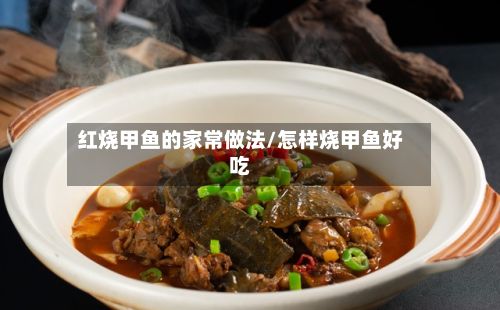 红烧甲鱼的家常做法/怎样烧甲鱼好吃-第2张图片