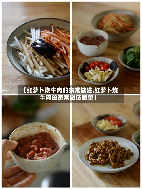 【红萝卜烧牛肉的家常做法,红萝卜烧牛肉的家常做法简单】